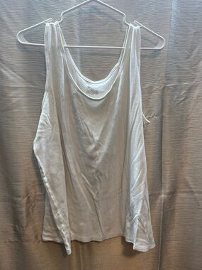 Women’s White Tank Top - Classic Sleeveless Tee